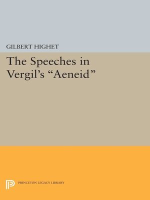 cover image of The Speeches in Vergil's Aeneid